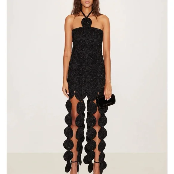 Simon Miller Black Halter Dress - Picture 5 of 5